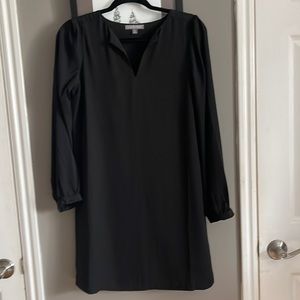 Black long sleeve dress